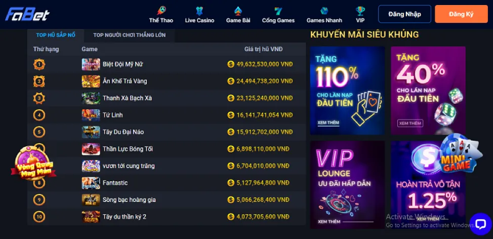 Khuyến Mãi Dành Cho VIP wt88